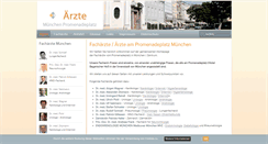 Desktop Screenshot of facharzt-muenchen.net